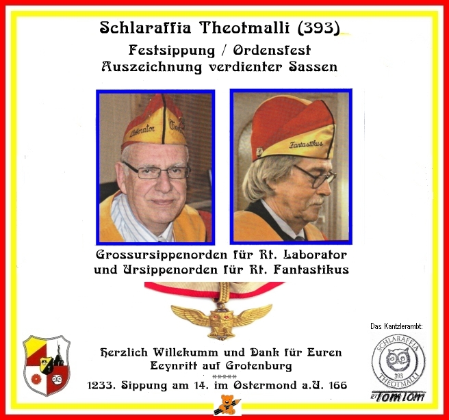 Grossursippenorden und Ursippenorden verliehen